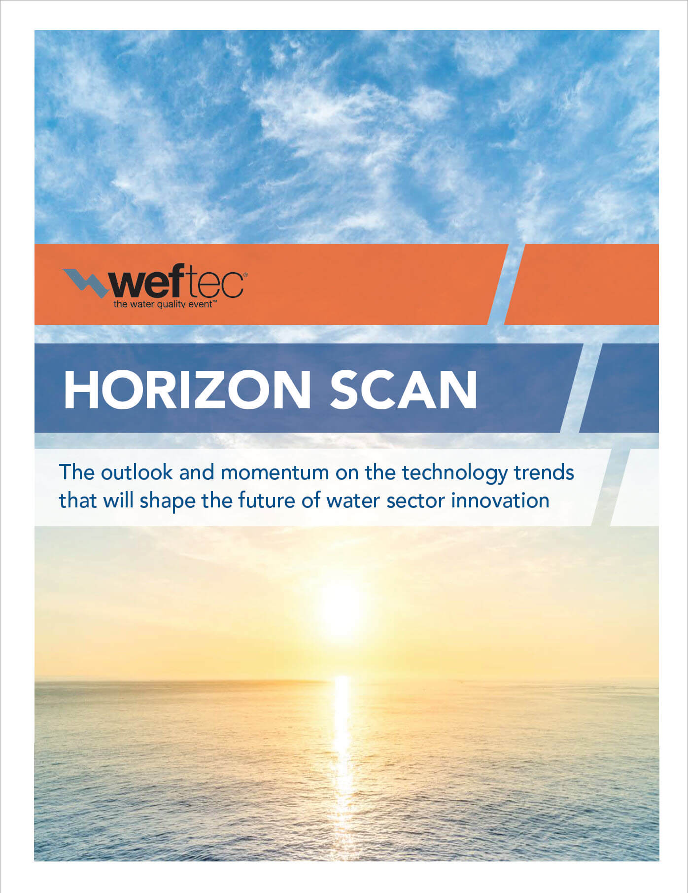 WEFTEC Horizon Scan Cover