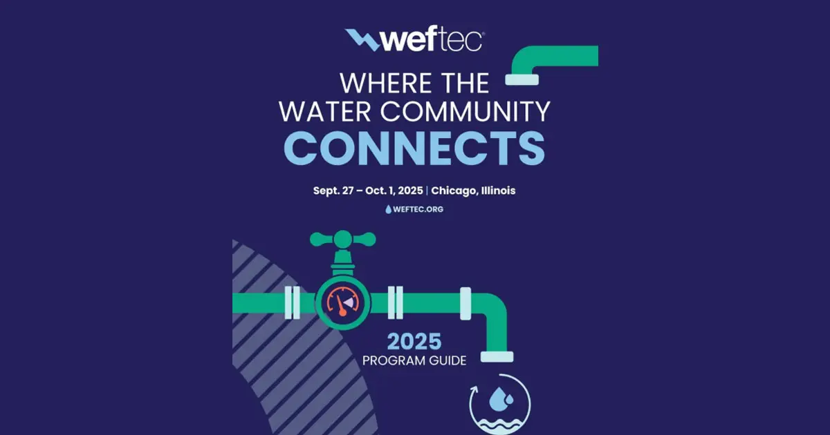 Official WEFTEC 2025 Program Guide Now Live