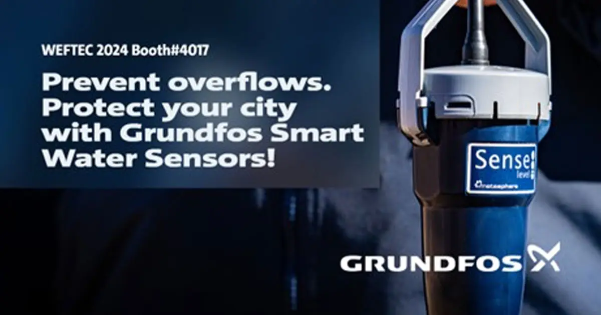 Protect Your Water Network with Grundfos Smart Water Sensors