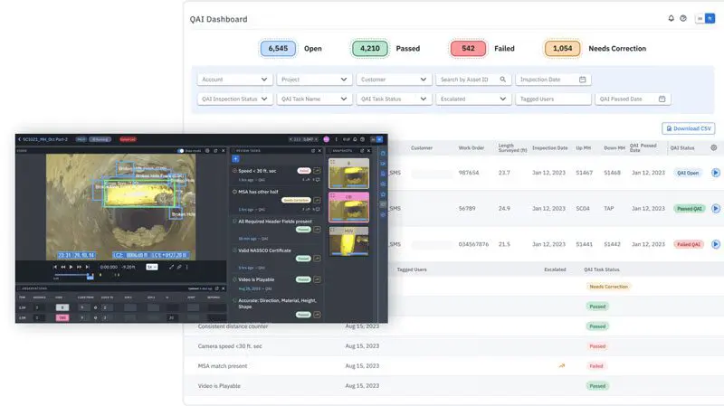 QAI image from SewerAI website