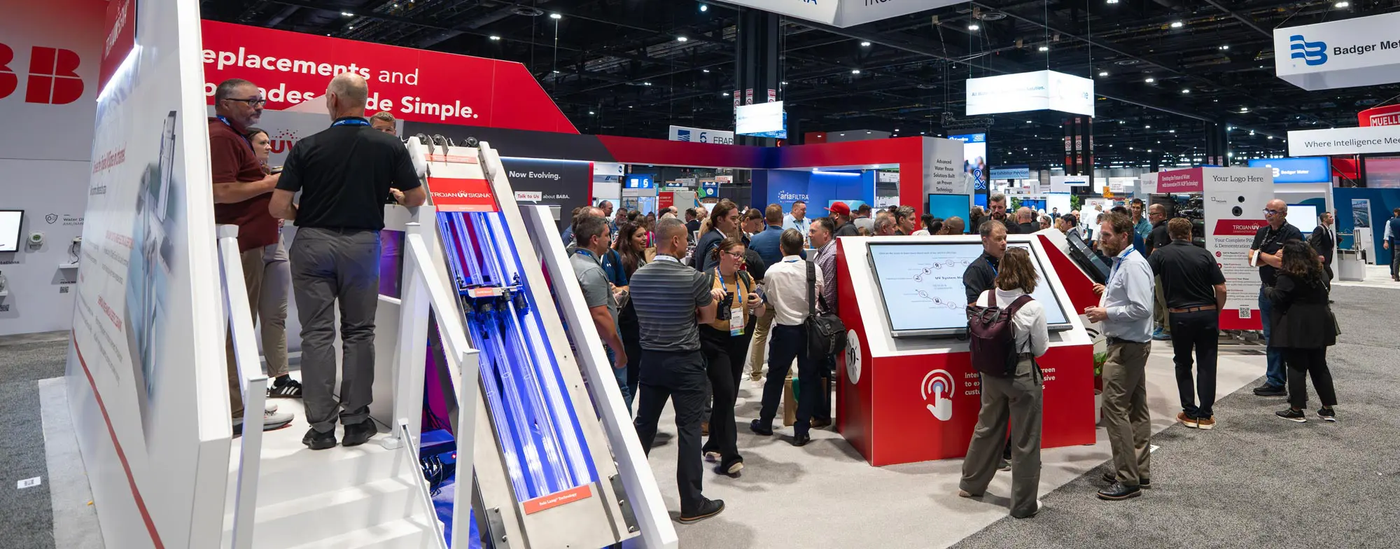 WEFTEC exhibition hall