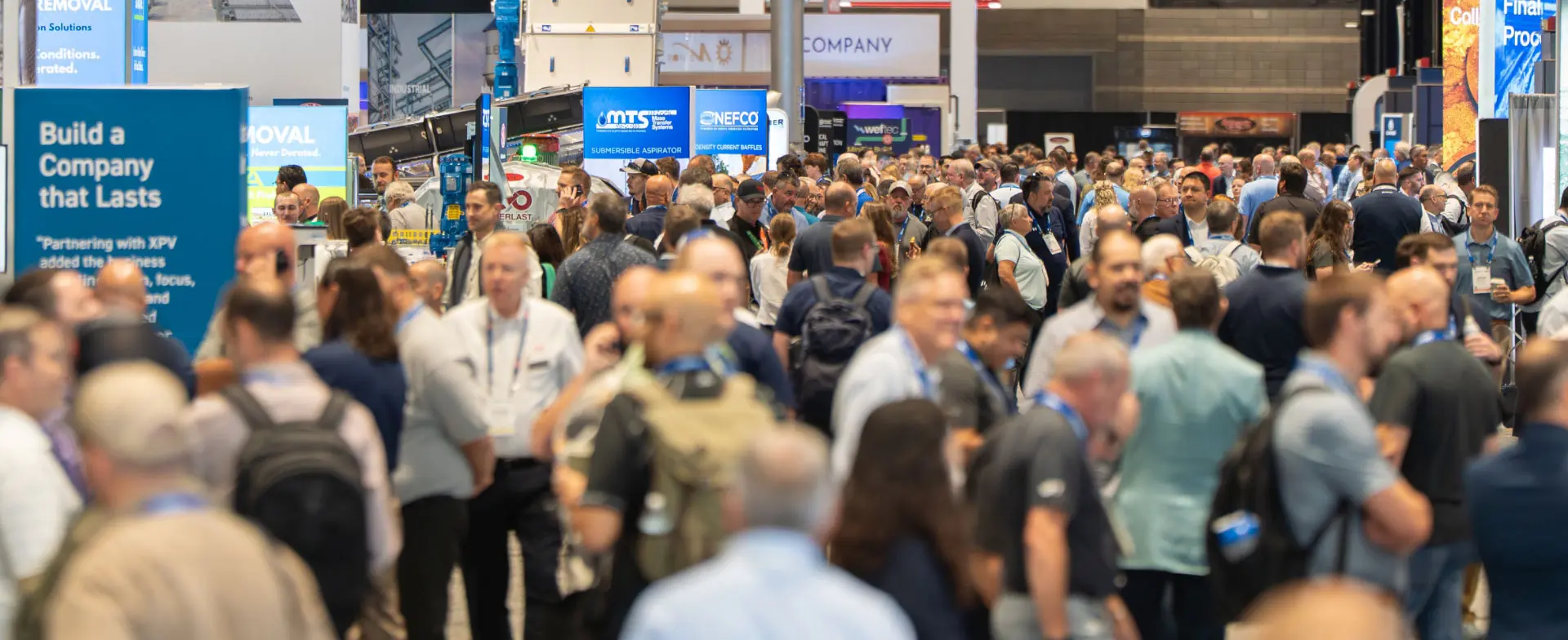 Crowd at WEFTEC