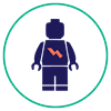 icon Lego minifig